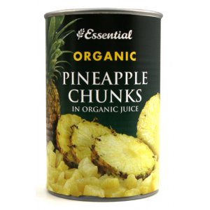 Essential Trading Pineapple Chunks In Organic Juice 400g